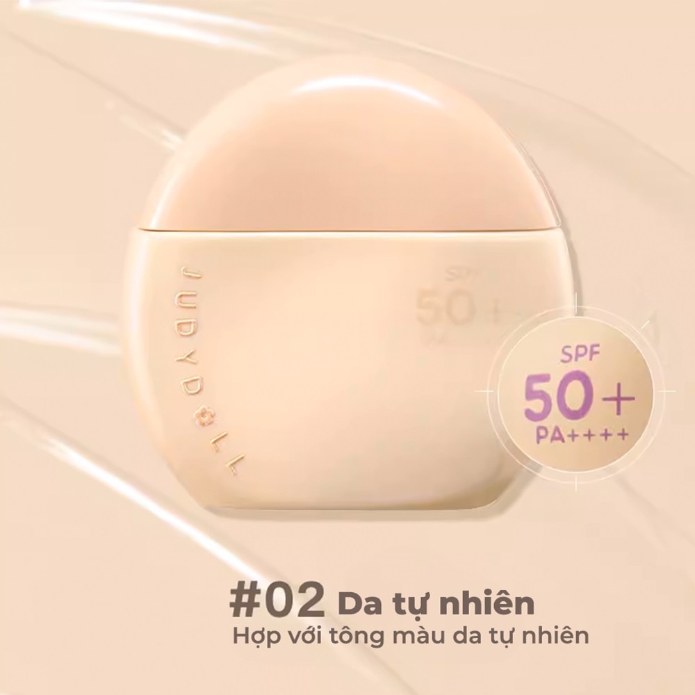 Kem Chống Nắng Judydoll Sun Defense Tinted Moisturizer SPF50+ PA++++ 40g .#02