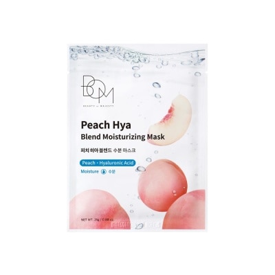 BOM Mặt Nạ BOM Dưỡng Ẩm Peach Hya Blend Moisturizing Mask 25g