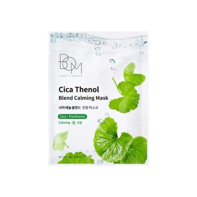 BOM Mặt Nạ BOM Dưỡng Ẩm & Dịu Da Cica Thenol Blend Calming Mask 25g