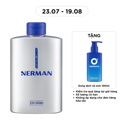 NERMAN - Gentleman 3In1 Wash 350g image