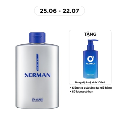 NERMAN - Gentleman 3In1 Wash 350g