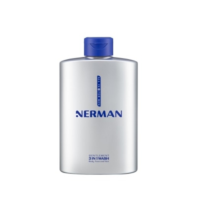 NERMAN Sữa Tắm Gội Nerman Gentlman 3In1 Wash 350g