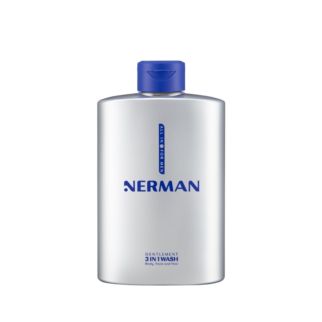 Sữa Tắm Gội Nerman Gentlman 3In1 Wash 350g