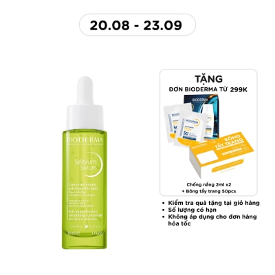 BIODERMA - Tinh Chất Sáng Mịn, Mờ Thâm Bioderma Sebium Serum 30ml image