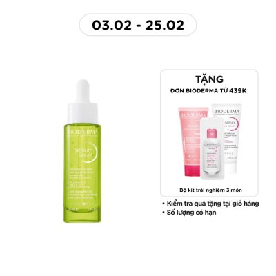 BIODERMA Tinh Chất Sáng Mịn, Mờ Thâm Bioderma Sebium Serum 30ml