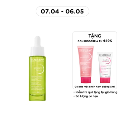 BIODERMA - Tinh Chất Sáng Mịn, Mờ Thâm Bioderma Sebium Serum 30ml