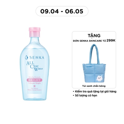 SENKA - A.L.L Clear Water Micellar Formula Bright N 400ml