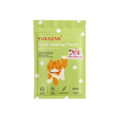 YUKAZAN Acne Healing Patch Bloom with Care (Savvy Kitty) 20pcs