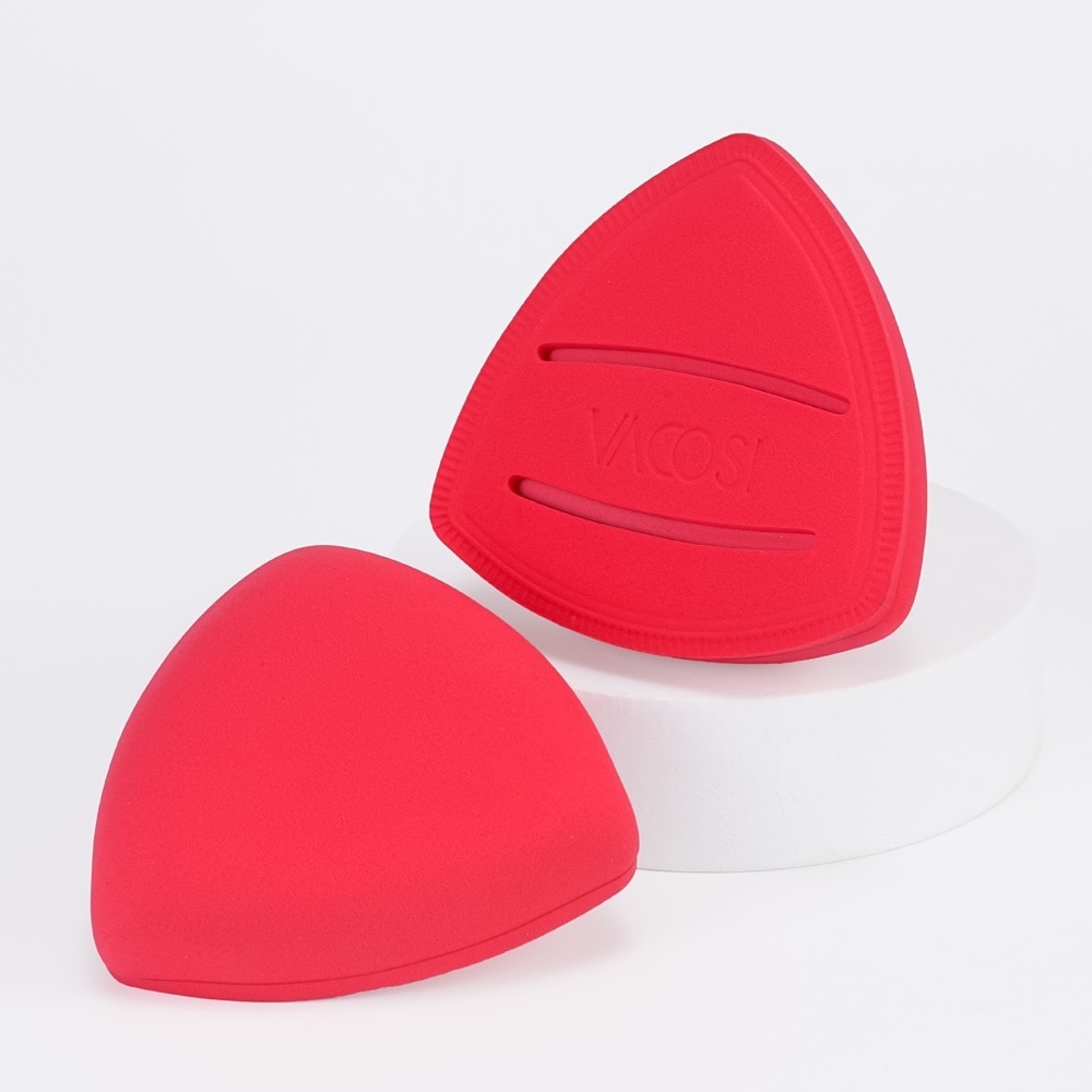 Vacosi Air - Fit Makeup Sponge Red BP57-01 (1Pcs)