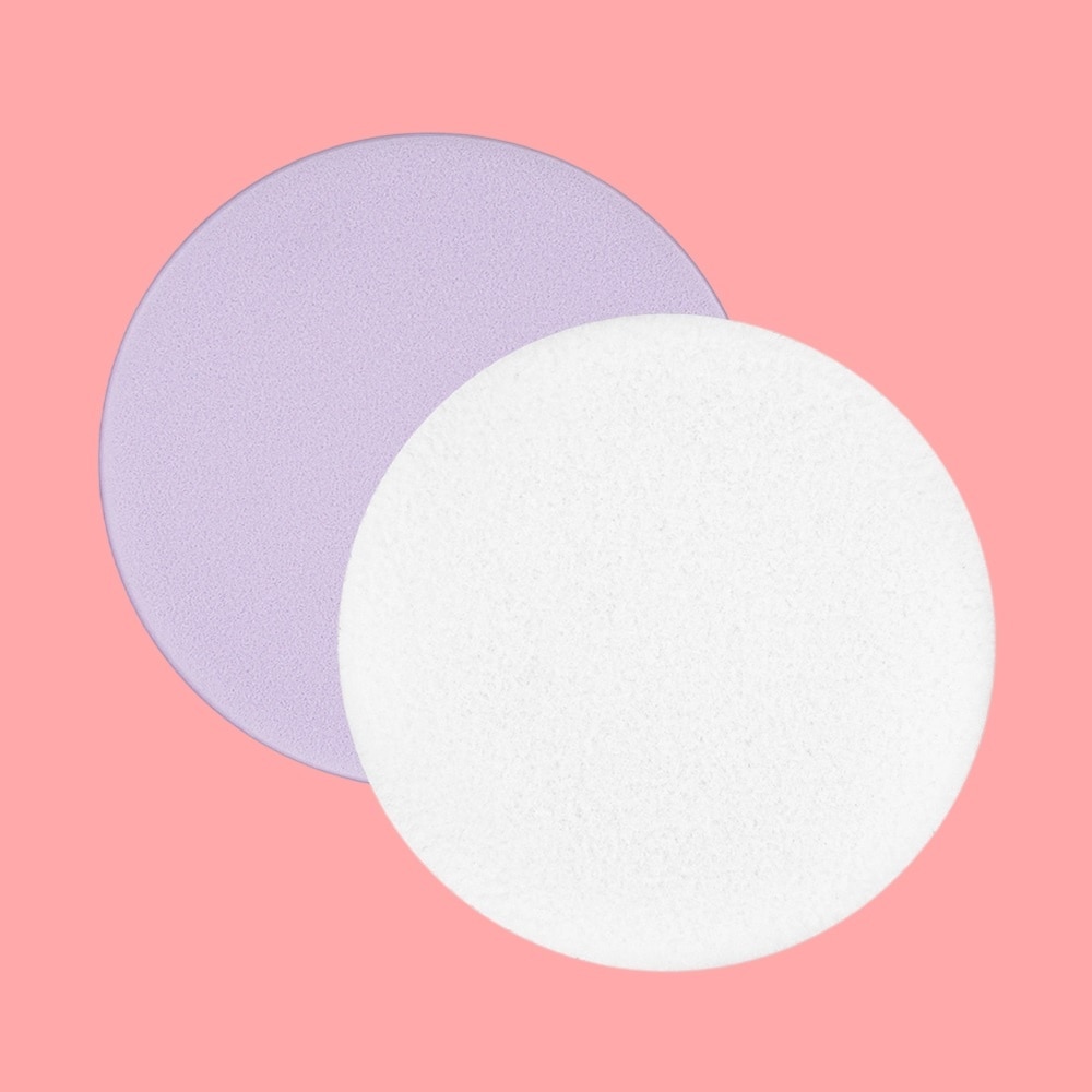 Bông Trang Điểm Nền Và Phủ Vacosi Dáng Tròn BP58 (2Pcs)