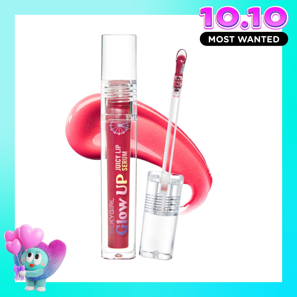 Son Bóng Có Màu Silkygirl Glow Up Juicy Lip Serum 2g .#02 Love Hồng Dâu