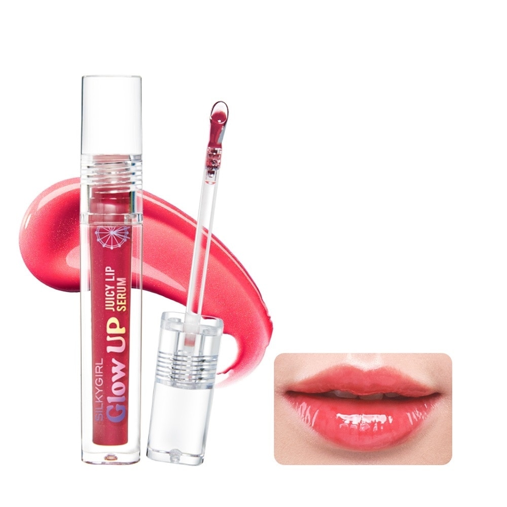 Son Bóng Có Màu Silkygirl Glow Up Juicy Lip Serum 2g .#02 Love Hồng Dâu