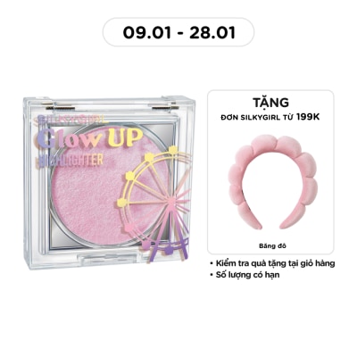 SILKYGIRL Glow Up Highlighter 4g .#01 Mochi