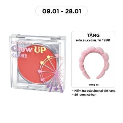 SILKYGIRL Glow Up Blusher 4g .#01 Jelly