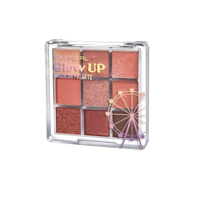 SILKYGIRL Bảng Phấn Mắt 9 Màu Silkygirl Glow Up Palette 7,2g .#02 Unicorn