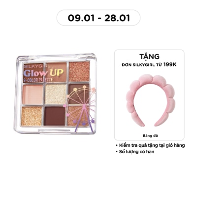 SILKYGIRL Glow Up Palette 7,2g .#01 Teddy