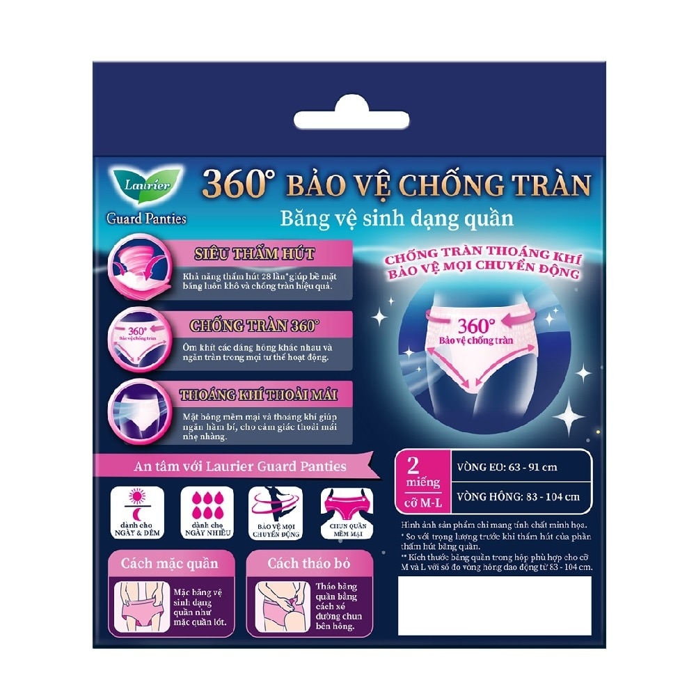 Guard Panties M-L 2pcs
