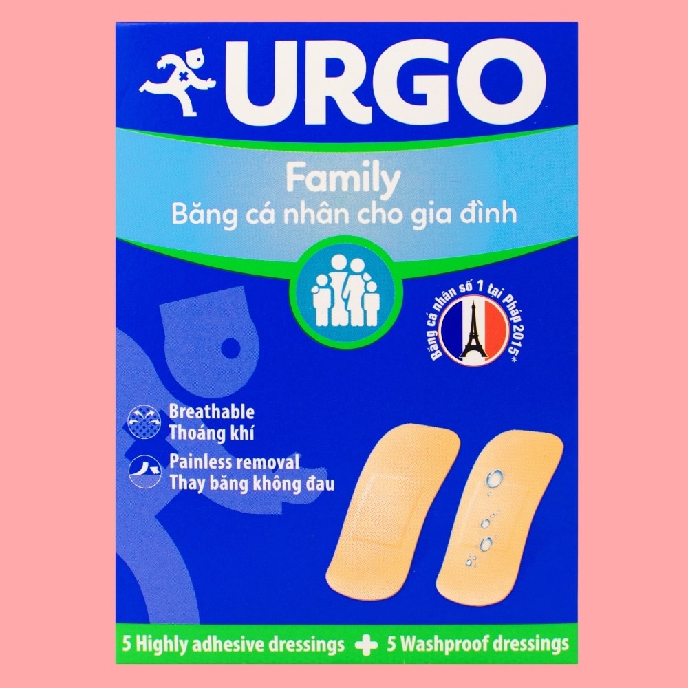Urgo Family Bandage 10Pcs