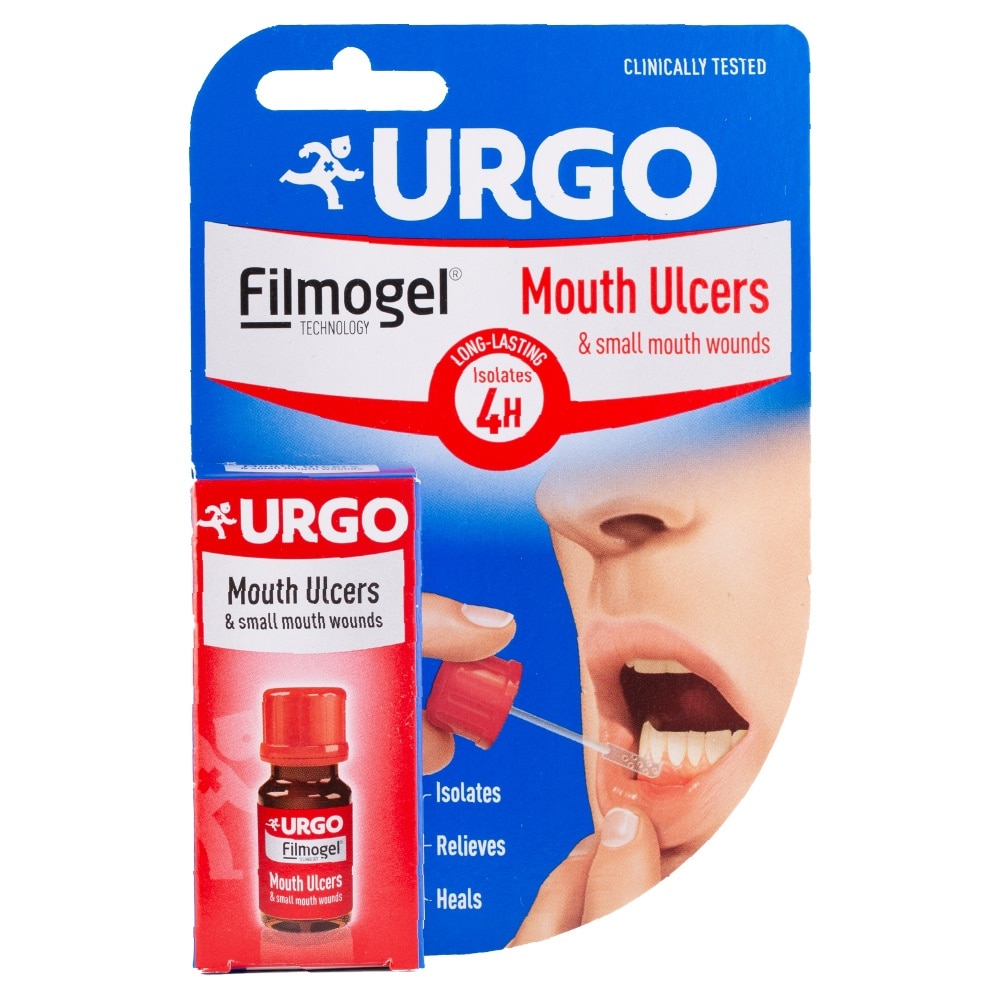 Gel Urgo Mouth Ulcers Giảm Nhiệt Miệng 6ml