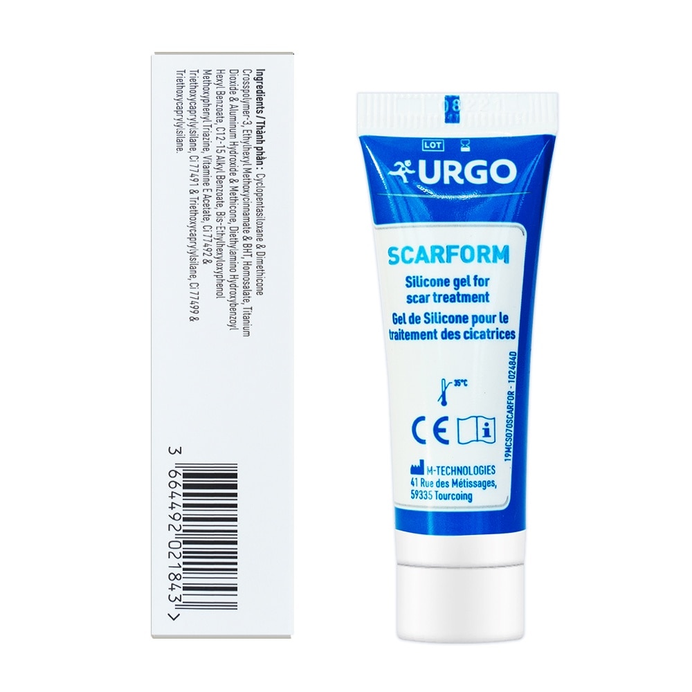 Gel Mờ Sẹo Urgo Scarform 7g
