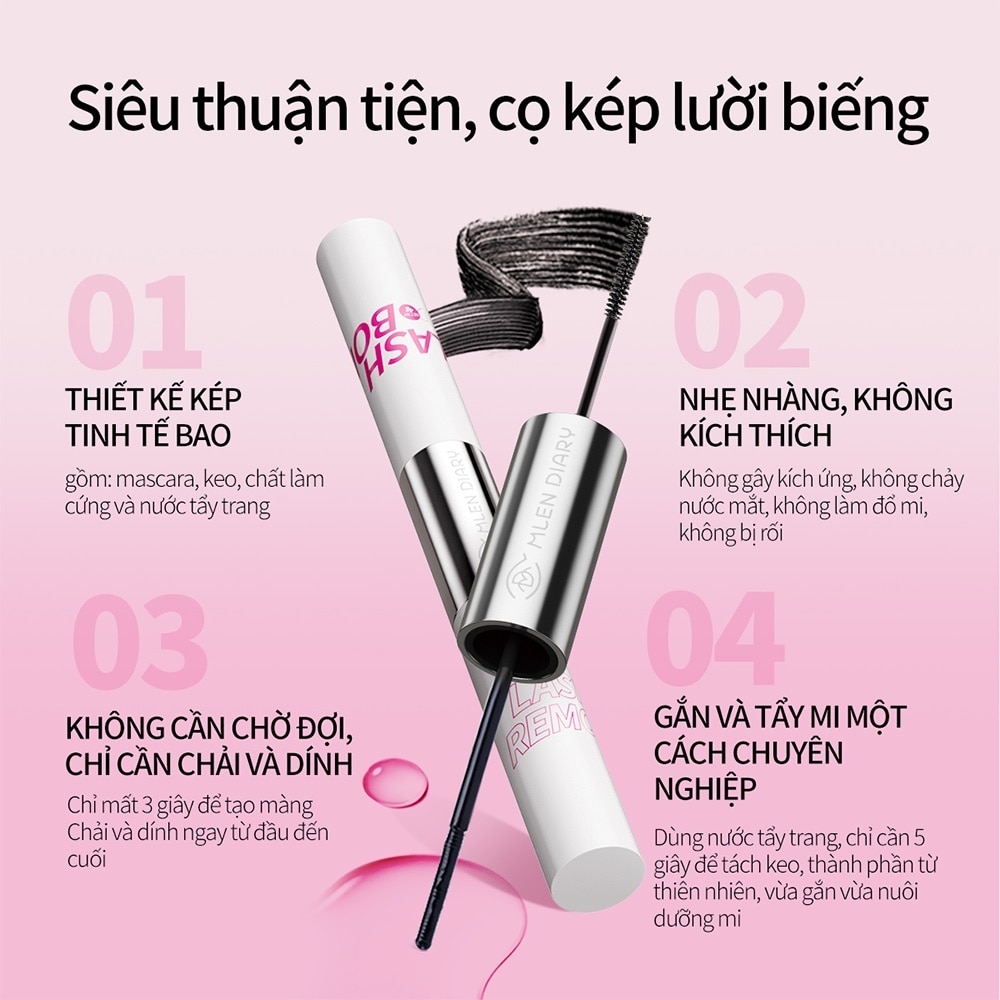 Keo 2 Đầu Mlen Diary 4In1 8g