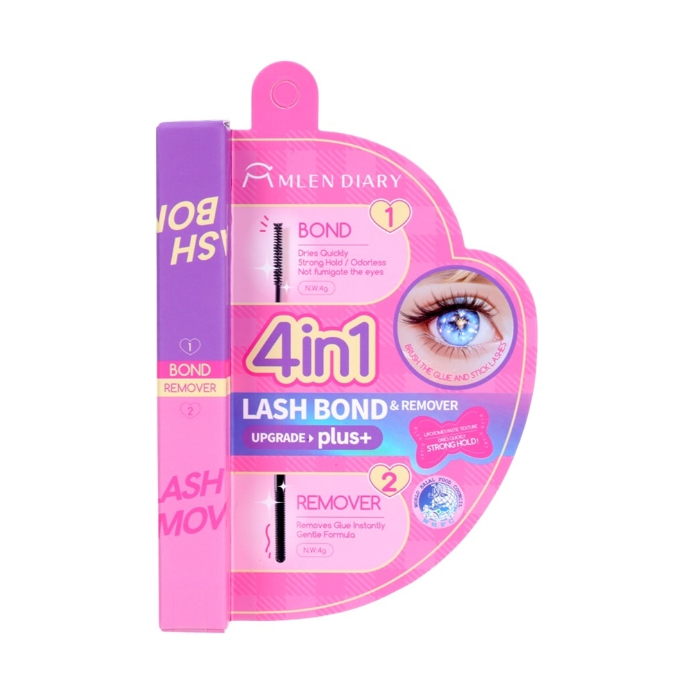 Keo 2 Đầu Mlen Diary 4In1 Plus 8g (Màu Đen)
