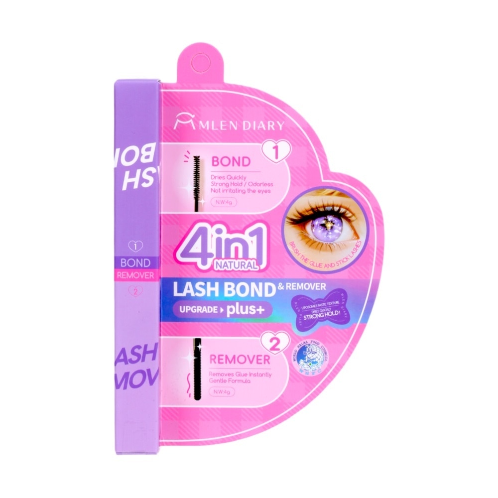 Keo 2 Đầu Mlen Diary 4In1 Plus 8g (Màu Nâu)