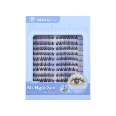 MLEN DIARY Star Eyelashes (Large Box)