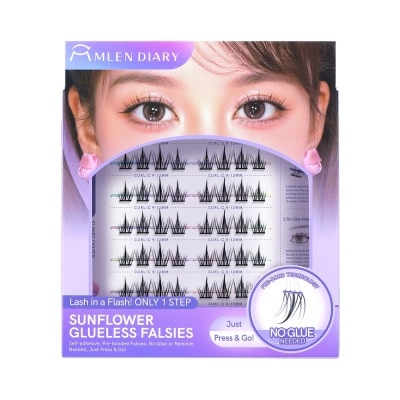 MLEN DIARY Sunflower Self-Adhesive False Eyelashes