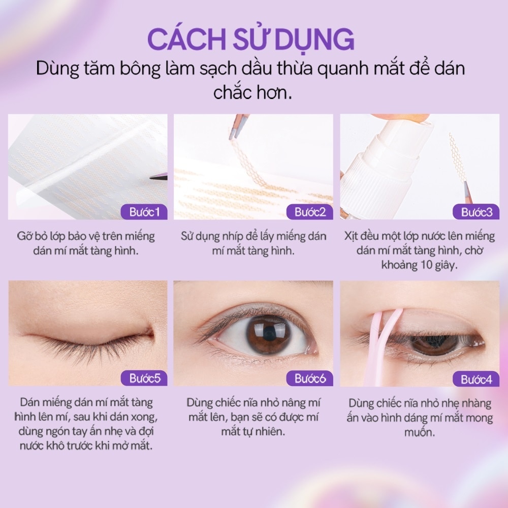 Elliptical Eyelid Stimulator 192Pcs