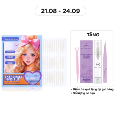 MLEN DIARY Kích Mí Mlen Diary Hình Elip 192Pcs