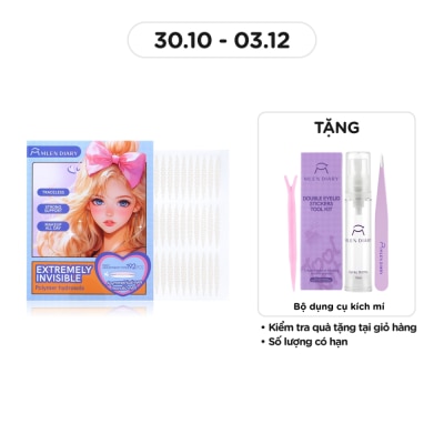 MLEN DIARY Kích Mí Mlen Diary Hình Elip 192Pcs