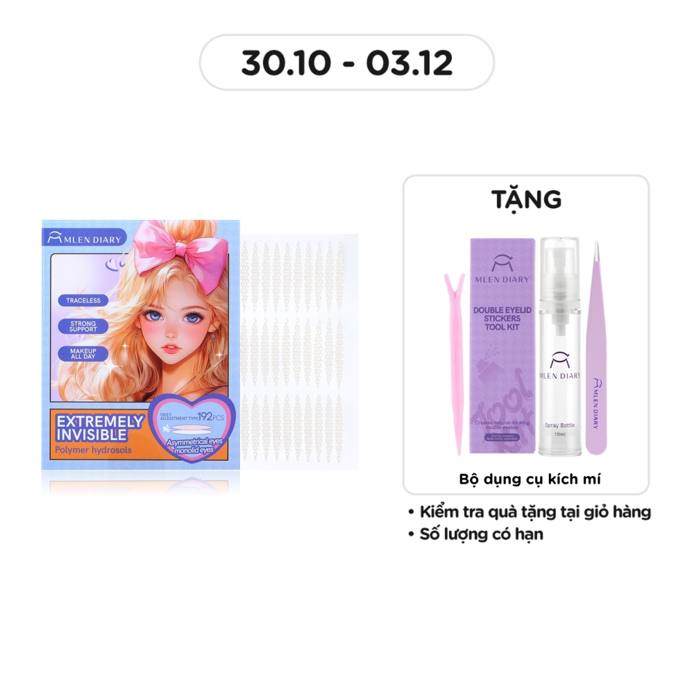 Elliptical Eyelid Stimulator 192Pcs