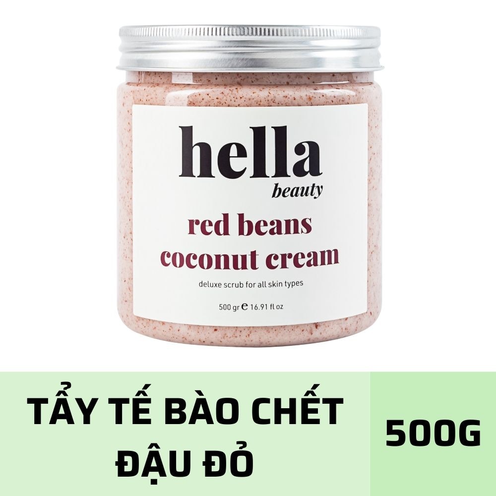 Hella Beauty Red Beans Coconut Cream 500g