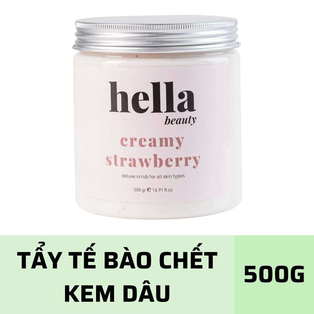 Hella Beauty Creamy Strawberry 500g