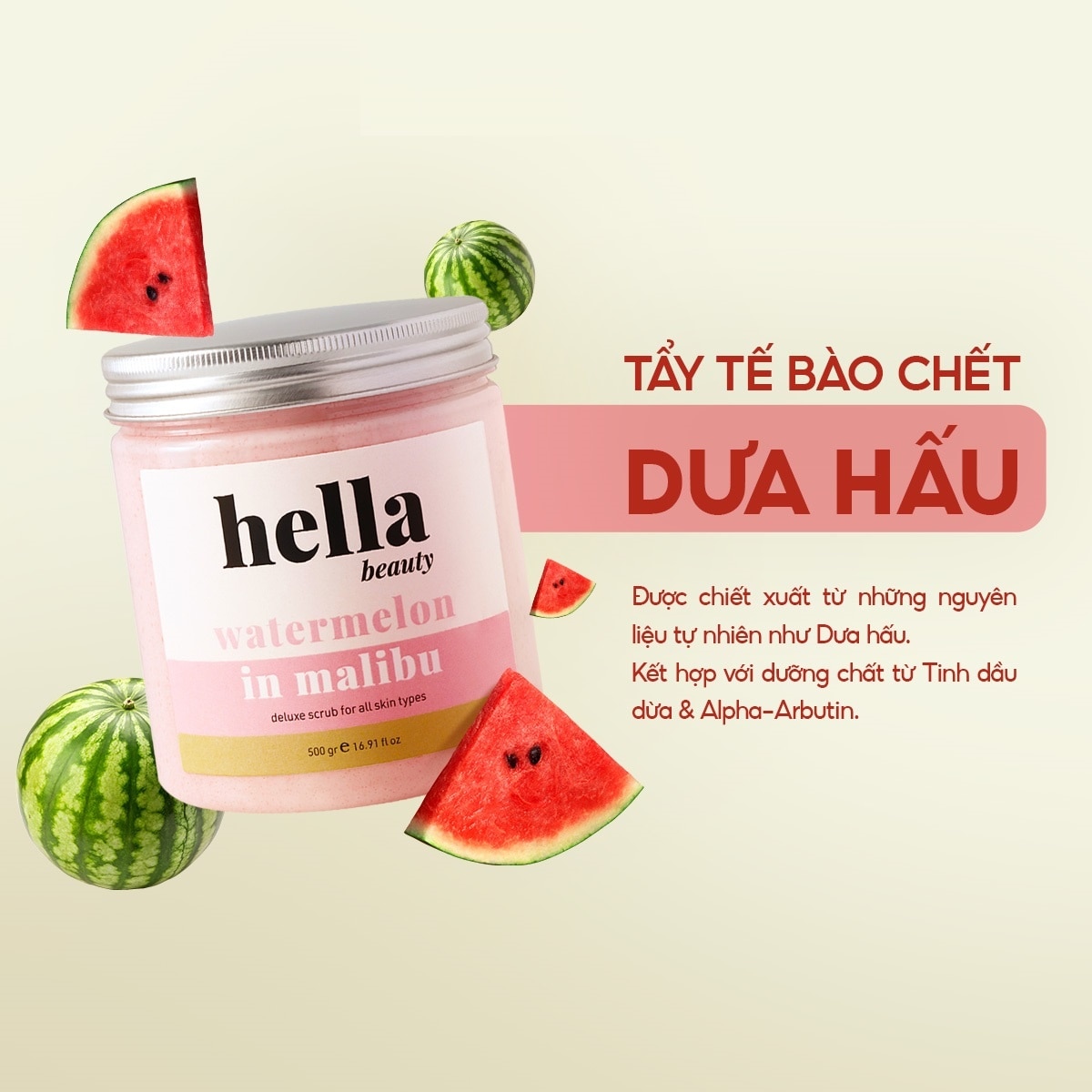 Hella Beauty Watermelon In Malibu 500g