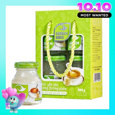 GREEN BIRD Bird's Nest Drink&Rock Sugar 72gx4pcs image