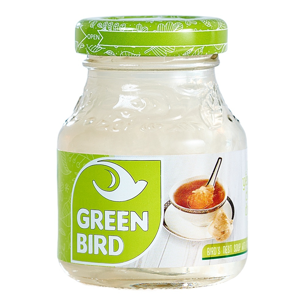 Green Bird Bird's Nest Drink&Rock Sugar 72gx4pcs