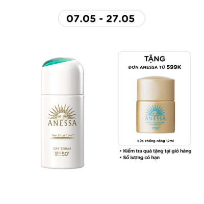 ANESSA - Serum Chống Nắng Nâng Tông Anessa Day Serum N Ngừa Lão Hóa Da SPF50+ PA++++ 30ml