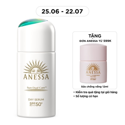 ANESSA - Serum Chống Nắng Nâng Tông Anessa Day Serum N Ngừa Lão Hóa Da SPF50+ PA++++ 30ml