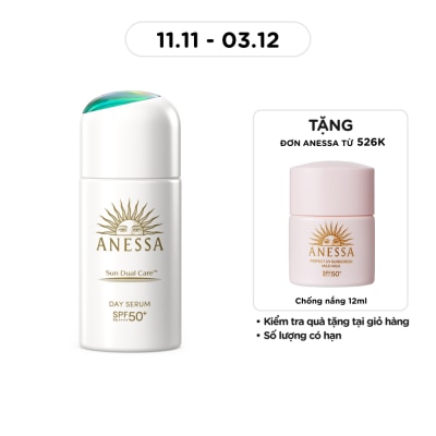 ANESSA Serum Chống Nắng Nâng Tông Anessa Day Serum N Ngừa Lão Hóa Da SPF50+ PA++++ 30ml