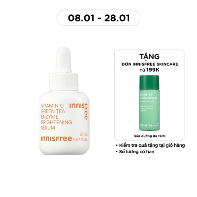 INNISFREE Vitamin C Green Tea Enzyme Brightening Serum 20ml