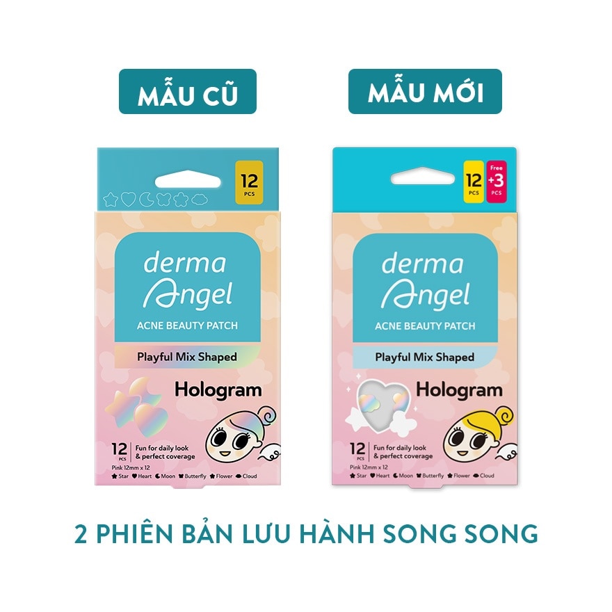 Acne Beauty Patch Hologram 12Pcs image