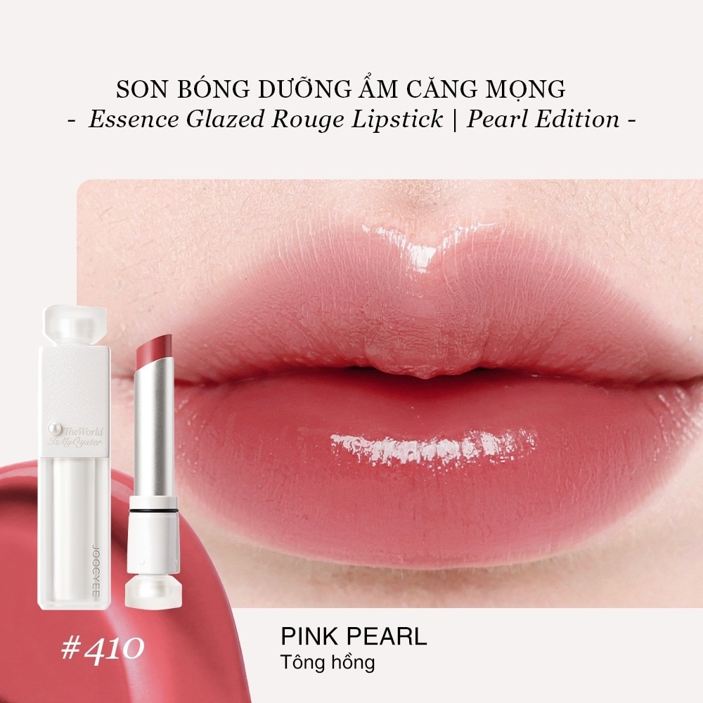 Son Joocyee Essence Glazed Rouge 3.5g .#410 Pink Pearl