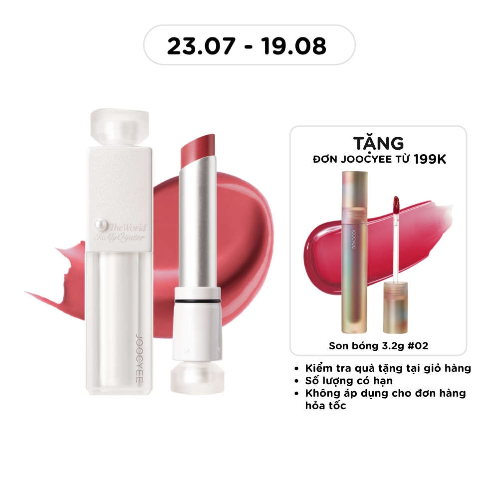 Son Joocyee Essence Glazed Rouge 3.5g .#410 Pink Pearl image