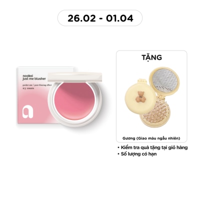 NOOKOI Phấn Má Hồng Nookoi Just Me Blusher 5g .#BL01 Icy Sonata