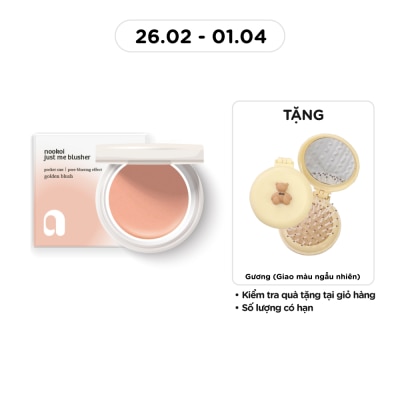 NOOKOI Phấn Má Hồng Nookoi Just Me Blusher 5g .#BL03 Golden Blush