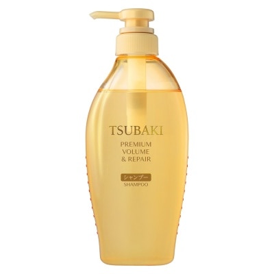 TSUBAKI Dầu Gội Tsubaki Premium Volume & Repair Shampoo Phục Hồi Hư Tổn 450ml