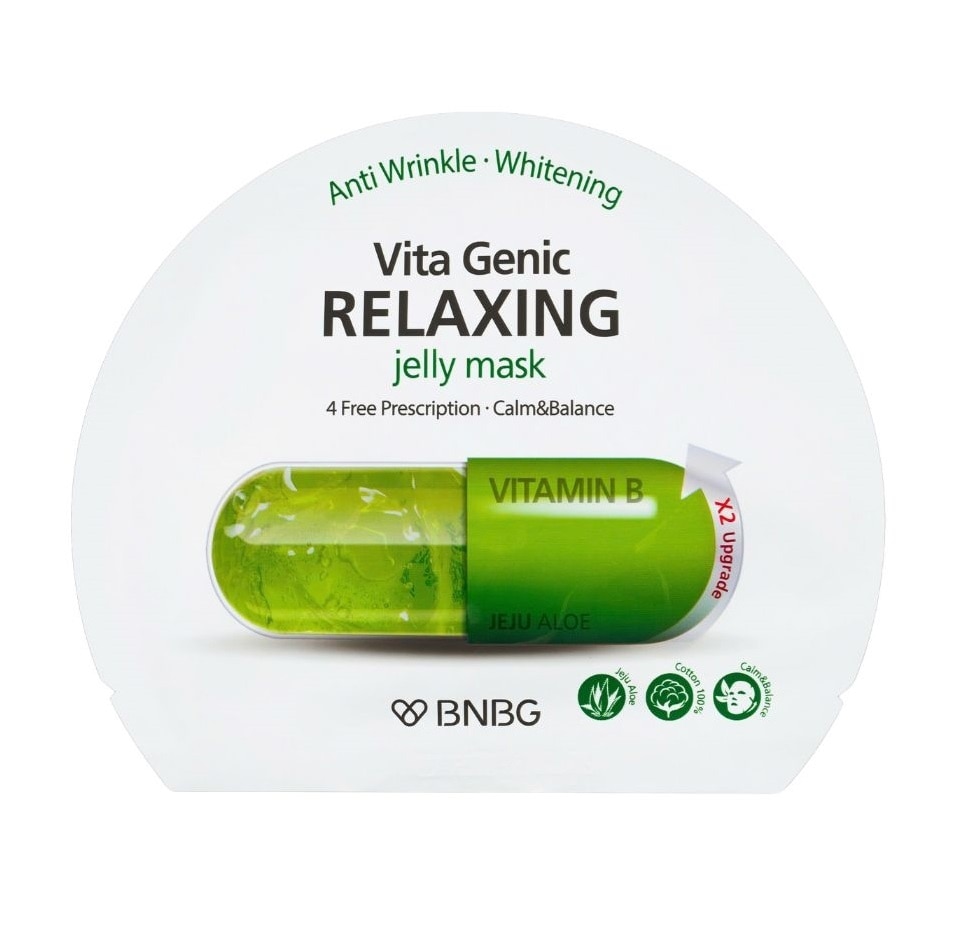 Mặt Nạ BNBG Phục Hồi Da Vita Genic Relaxing Jelly Mask 30ml
