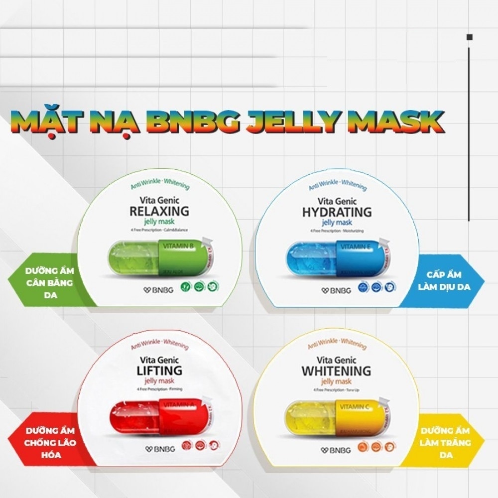 Vita Genic Jelly Mask 4-in-1 30ml x 10pcs